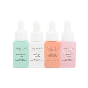 SAND AND FOG Multi 4pk 0.34oz Glass Fragrance Oils